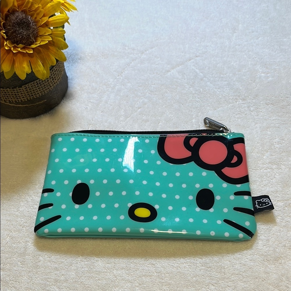 Hello Kitty Blue and Pink Polka Dot Bag